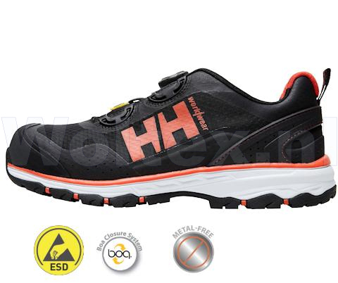 Helly Hansen Schoenen Chelsea 78230 Boa sluitsysteem zwart-oranje(992)